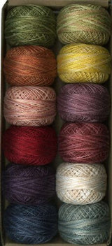 Valdani Perle Cotton Size 8 Embroidery Thread Fan Favorite Sampler Set Valdani