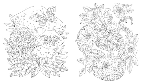 Fairy Tales & Folklore Coloring Book: A Magical Journey Inspired by Scandinavian Fables WoodArtSupply