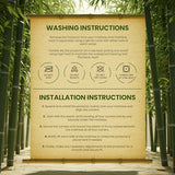 Utopia Bedding Waterproof Mattress Protector Queen Size Bed, Premium 200 GSM Bamboo Viscose Cooling Mattress Cover, Soft and Breathable, Fitted Style with 17 Inches Deep Stretchable Pockets Utopia Bedding