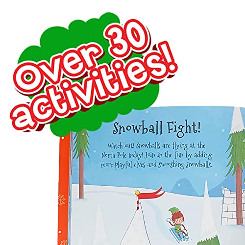 2000 Stickers Christmas Activity and Sticker Book for Kids Ages 3-7 - Puzzles, Mazes, Coloring, Dot-to-Dot, And More! (2000 Sticker Activity Books) - WoodArtSupply