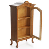 Odoria 1/12 Miniature Curio Display Cabinet Dollhouse Furniture Accessories, Brown Odoria
