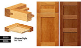 Amana Tool - SC553 2Piece Carbide Tipped 3-Wing Instile & Rail Adjustable Cabinet Door 2- Amana Tool