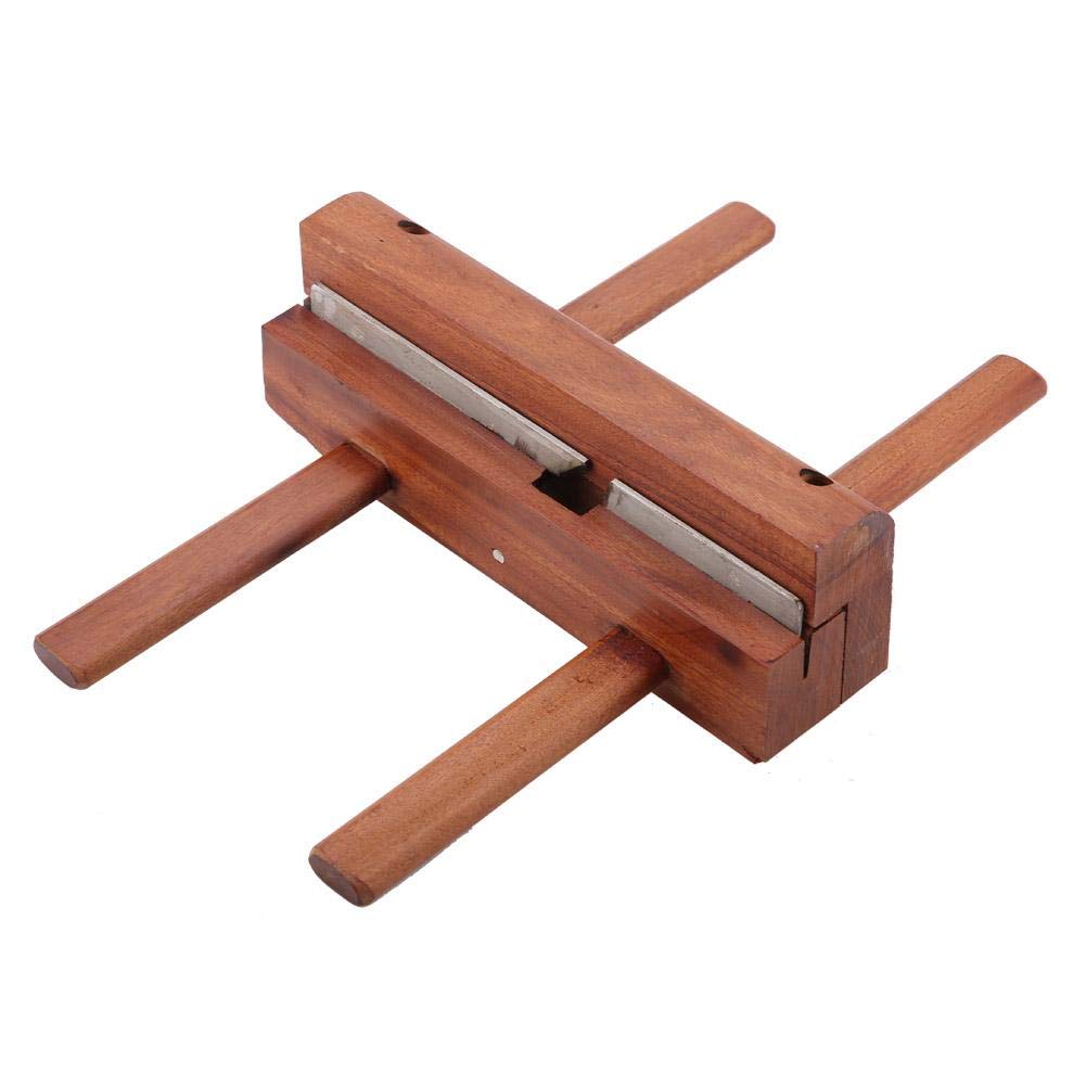 HEEPDD Double Handle Hand Plane,Woodworking Rosewood Hand Plane Kit Furniture Music Instrument DIY Carpenter Plane Hand Tool Wood PlanerHand Planes HEEPDD