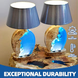 24H Deep Pour Epoxy Resin 0.75 Gallon, Fast Cure Casting Resin Kit for 1-2" Depths, Bubble Free & High-Gloss Food Safe Resin Epoxy, Heat Resistant for Charcuterie Board, Serving Trays & Resin Coasters Shabebe