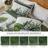 OARAGE Quilt Bedding Set, Olive Green King/Cal King Comforter Set, Bedding Comforter Sets, Soft Lightweight Bedspread, Ultrasonic Microfiber Bed Coverlet for All Season (1 Quilt,2 Sham) OARAGE
