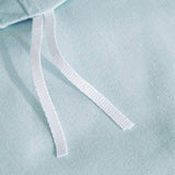 SUSYBAO Twin Duvet Cover Light Blue 100% Cotton 2 Pcs Set 1 Single Baby Blue Duvet Cover with Zipper Ties 1 Pillow Sham Sky Blue Hotel Collection Bedding Set Soft Comfortable SUSYBAO