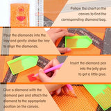 MOER SKY Diamond Art Kits for Adults Ocean Wave Sunset Beauty DIY Frameless Diamond Painting Art and Crafts, Art Painting Kits with Diamond Home Wall Decor MOER SKY