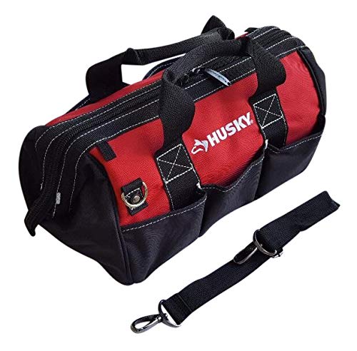 Husky 15 Inch Contractor's Multi-Purpose Water-Resistant Tool Bag Husky