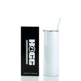 Hogg 20oz Sublimatable Straight Skinny Tumbler Case (24 Pack) DIY, Customizable, Glitter, Epoxy, Bulk Tumblers Hogg