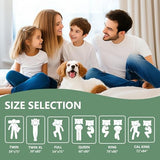Premium Waterproof Mattress Protector Queen Size, Breathable Bed Cover 3D Air Fabric Cooling Mattress Pad Cover Smooth Soft Noiseless Washable, 8''-21'' Deep Pocket (White) GOPOONY