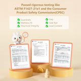 JOYMOR Low Loft Bed with Inclined Ladder, Metal Twin Size Bed Frame with 15” High Guardrail for Boys Girls, Junior, Space Saving, Mattress Not Included (Black) JOYMOR