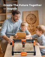 Laser Engraver, ACMER S2 12W (12,000mW) Laser Cutter Machine, 72W Output, 0.01mm Precision, 300x300mm Area, 10000mm/min Speed, for Wood, Metal, Leather, Acrylic, DIY & Education ACMER
