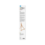 KINGART 741N TABLETOP A-FRAME Artists EASEL, Holds Up to 27" Canvas, Solid Wood, Folding, Portable and Adjustable, for Painting and Display KINGART