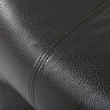 Christopher Knight Home GDFStudio Great Deal Furniture Merit Black Leather Recliner/Glider Chair GDFStudio