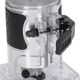 Router Tool, Wood Router Brushless Lithium Trimming Carving Machine Cordless Router Woodworking Router 18V Battery Hole Trimmer Hand Trimmer for Wood Working Slotting OPPWONG