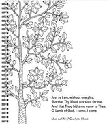 Color & Frame - Bible Coloring: Hymns (Adult Coloring Book) New Seasons