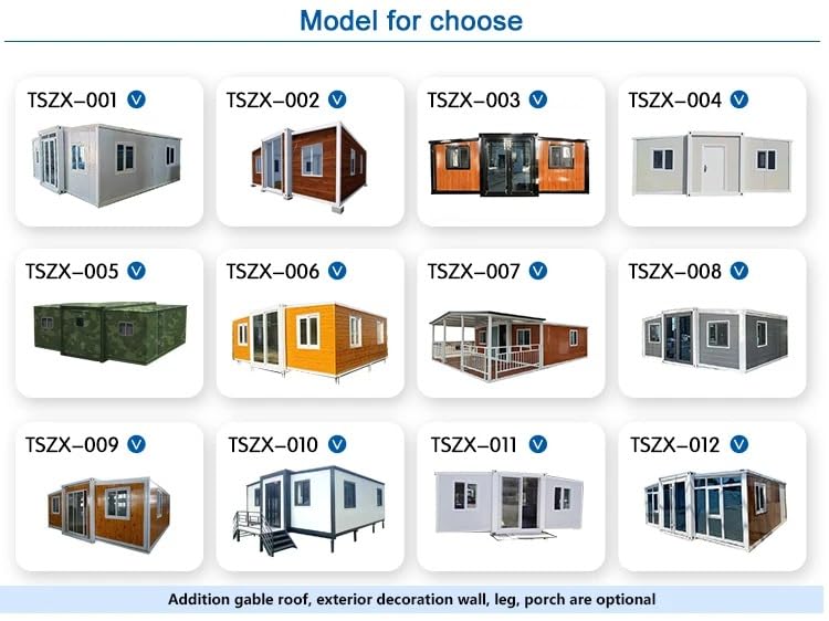 Luxury Modular 20ft & 40ft Prefab Home - 3 Bedrooms, Ready-to-Move-in Tiny Cabin - WoodArtSupply