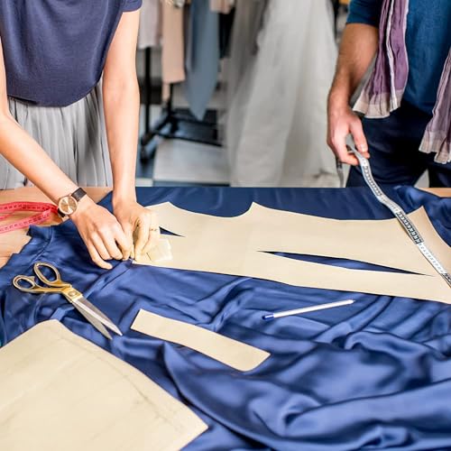 AK TRADING CO. Muslin Fabric/Textile Unbleached - Draping Fabric - Natural 10 Yards Medium Weight - 100% Cotton (63in. Wide), Natural Unbleached AK TRADING CO.