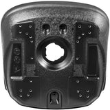 VEVOR Universal Lawn Tractor Seat Replacement, Compact High Back Mower Seat, Black Vinyl Forklift Seat, Central Drain Hole Skid Steer Seat with Mounting Bolt Patterns of 8" x 11.5" & 11.25" x 11.5" VEVOR