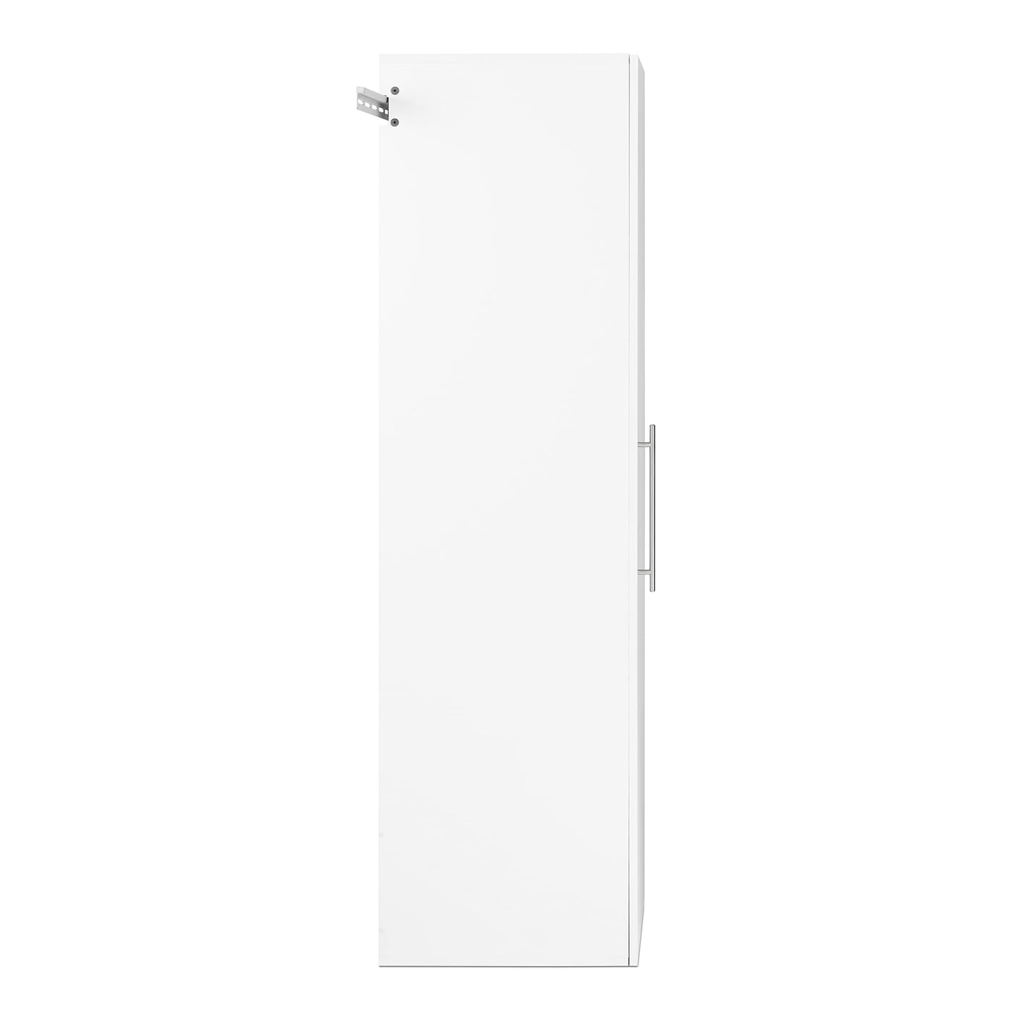 Prepac HangUps Narrow Wall Mounted Garage Storage Cabinet, Tall Storage Organizer Cabinet, 18" W x 72" H x 20" D, White