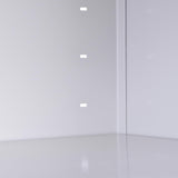 Sandusky BA40361872-05 5-Shelf Elite Series Wielded Bookcase with Adjustable Shelves, Open Display Bookshelf for Home, Office, 18"D x 36"W x 72"H, Dove Gray Sandusky