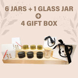 WAYONE LLC Candle Making Kit - DIY Starter Soy Candle Making Supplies Kit - Soy Wax, Full Set - 1 Jars & 6 Tins, 5 Pleasant Scents, Color Dyes & More, Perfect Candle Making Kit for Adults WAYONE LLC