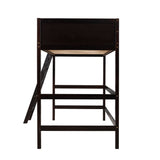 Espresso Twin Loft Bed by Harper & Bright Designs - Stylish and Space-Saving for Kids and Teens Harper & Bright Designs