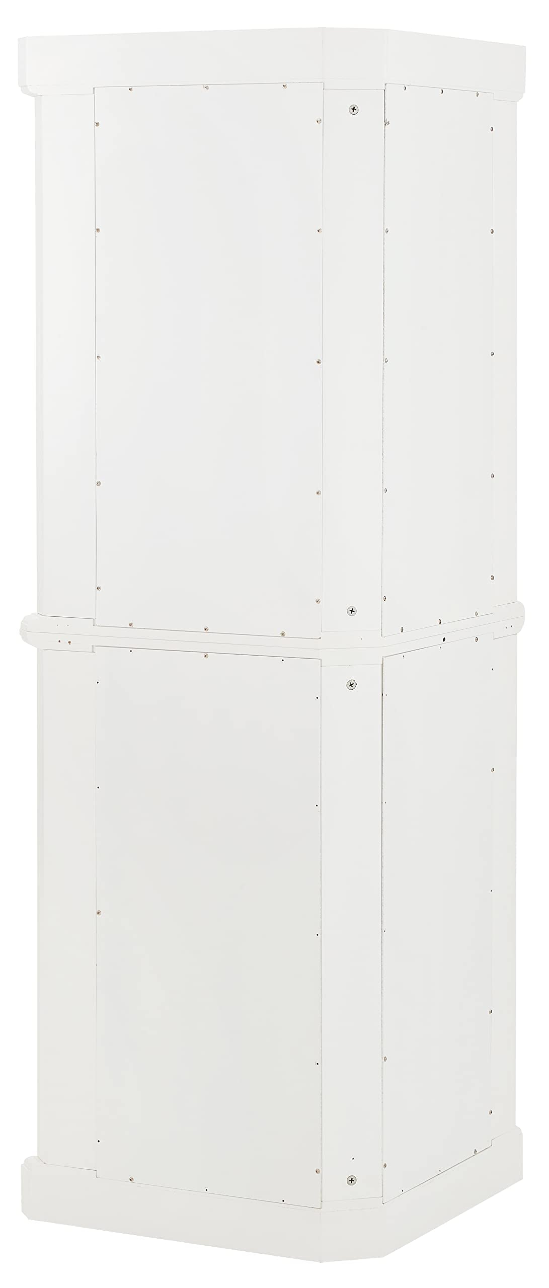 Crosley Furniture Shoreline Tall Pantry Storage Cabinet with Shelves, Kitchen, Dining, or Laundry Room, White Crosley Furniture