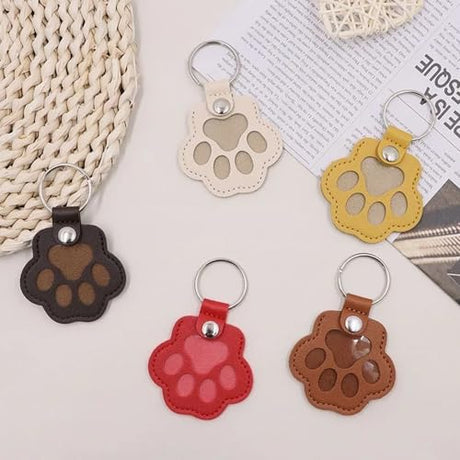 Aypvora Cat Dog Hair Storage Keychain, Cat & Dog Lovers Gifts, Pet Hair Keychain, Fur Keepsake Keyring - Pet Memorial Gifts Aypvora