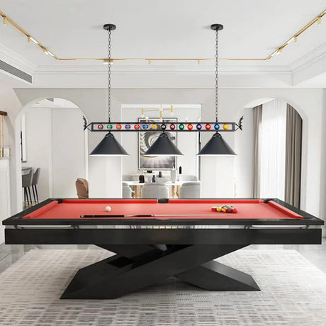 LuoliiTa Pool Table Light, 58" Billiard Light for 7' 8' 9' Pool Table, Hanging Billiards Light for Billiard Room, Game Room, Restaurant, Coffee Shop LuoliiTa