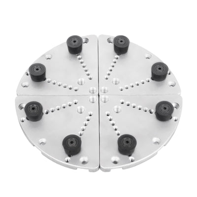 Woodworking 10" Flat Jaws for 4inch/4.5inch C-Series Lathe Woodturning Chucks(CSC3000C, CSC3500SE, CUG3418CC, CMG3C, CSC2000C)