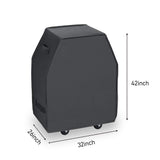 Grill Cover 32 Inch, Heavy Duty Waterproof BBQ Cover, 2 Burners Gas Grill Cover for Weber, Char-Broil, Brinkmann, 32" W x 26" D x 42" H KOLIFE K LIFE