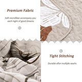 DJY 3 Pieces Quilt Set King Taupe Floral Pattern Quilt Coverlet Set Boho Floral Bedspread with 2 Pillow Shams Elegant Flower Bedding Quilt Set for All Season (Brown, 104"x 90") DJY
