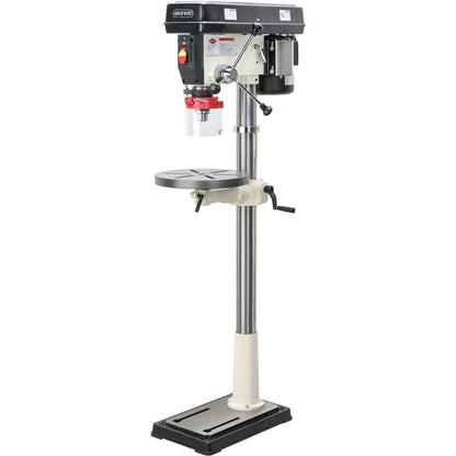 SHOP FOX W1680 1-Horsepower 17-Inch Floor Model Drill Press, 34 Inch - WoodArtSupply