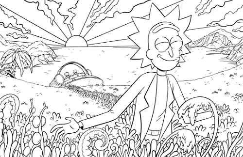 Rick and Morty: The Official Coloring Book: Sometimes Science is More Art Than Science Insight Editions