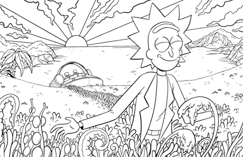 Rick and Morty: The Official Coloring Book: Sometimes Science is More Art Than Science