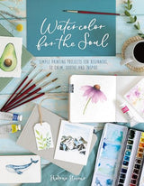 Watercolor For The Soul: Simple painting projects for beginners, to calm, soothe and inspire WoodArtSupply