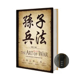 Chinoiserie Diversion Book Safe Storage Box (Size 8.7"×6"×2") With Security Combination Lock, Chinese style Ornaments Secret Hidden Safe (The Art of War - Combination Lock) PACOLO