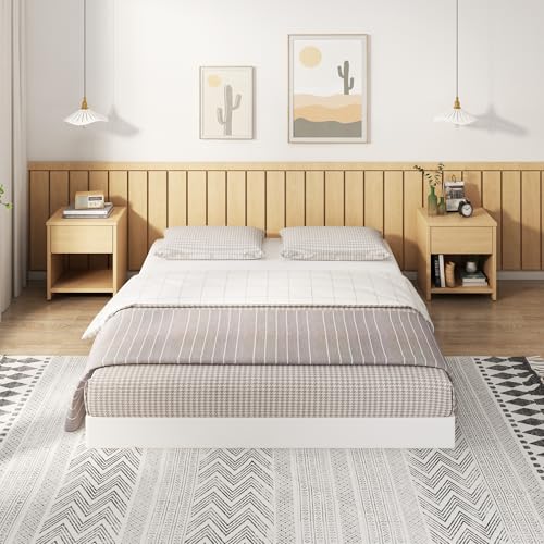 EMODA 5 Inch Box Spring Queen Size Bed Base, 3000 LBS Heavy Duty Metal Mattress Foundation with Fabric Cover, Easy Assembly EMODA