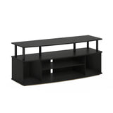 Furinno Jaya Large Entertainment Center Hold up to 55-in TV, Inches, Blackwood Furinno