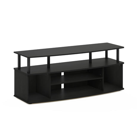 Furinno Jaya Large Entertainment Center Hold up to 55-in TV, Inches, Blackwood Furinno