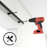 LQKUMJG 6.6FT Sliding Barn Door Hardware Kit for Single Wood Door, Smoothly and Quietly, Easy to Install Fit 35"-40" Wide and 1.18"-1.96" Thickness Door Panel, Includes Installation Instruction LQKUMJG