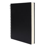 8.5x11inches Hardbound Sketch Book, Spiral Bound Sketch Pad, 80-Sheets 90gsm Inner Paper, Acid Free Drawing Art Paper, Prefect Works with Kids and Adults KEVIN&SASA CRAFTS