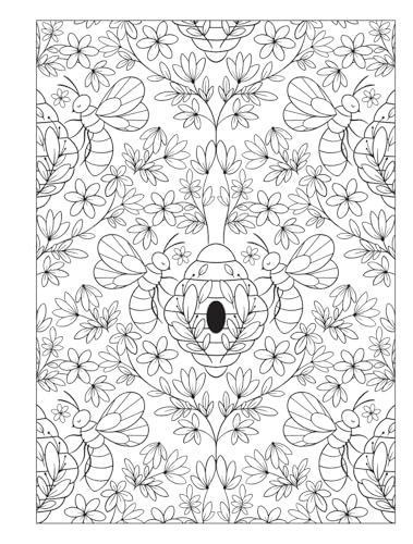 Creative Haven Boho Bugs Coloring Book (Adult Coloring Books: Insects) WoodArtSupply