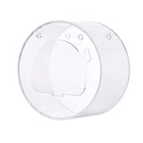 Clear Window Bird Feeder with Wifi Camera Suction Cup, Smart Transparent Round Birdfeeder with 16GB TF Card Photo Taking Video Recording IR Night Vision, Outside Birdhouse for Close Up View Outdoors Irfora