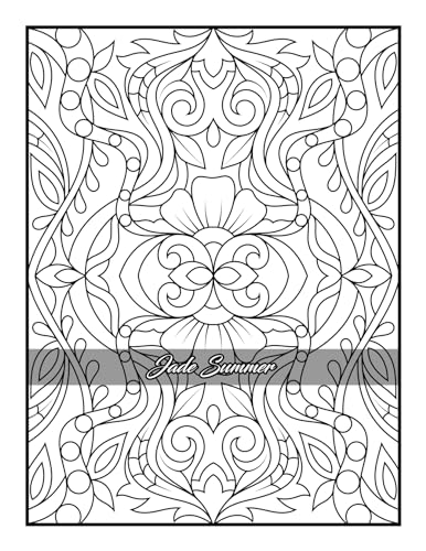 100 Amazing Patterns: An Adult Coloring Book with Fun, Easy, and Relaxing Coloring Pages