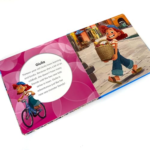 Disney / Pixar Luca My First Puzzle Book - Jigsaw Puzzles for kids, 10-page board book, 5 puzzles to enjoy Phidal