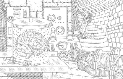 Universal Monsters: The Official Coloring Book