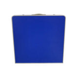 Trademark Innovations 5 Ft. Folding Table Tennis Ping Pong Table Set with Paddles and Balls, Blue Trademark Innovations