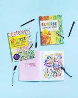 The Reverse Coloring Book™: The Book Has the Colors, You Draw the Lines! Workman